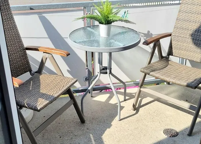 公寓 Nordlicht Mit Balkon 1 Stock